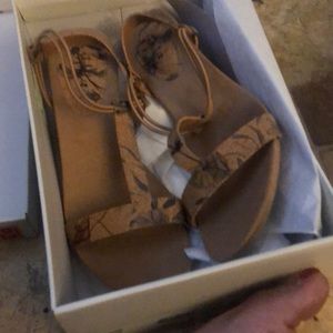 Light brown sandals
